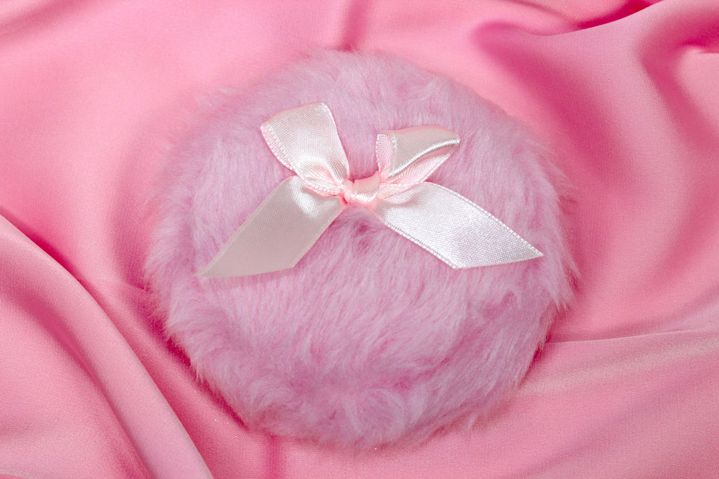 Bubblegum Pink Powder Puff